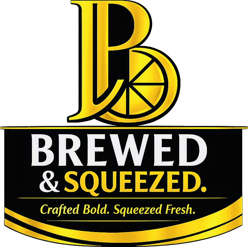 Brewed & Squeezed — Crafted Bold. Squeezed Fresh.